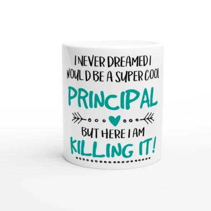 Leaf Me Alone I’m Brewing Teal Botanical Ceramic Mug – Cozy & Stylish Coffee Cup